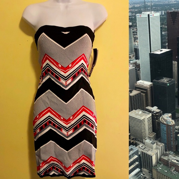 XOXO Bodycon Tube Dress Juniors Medium/Womens Small - Picture 2 of 6